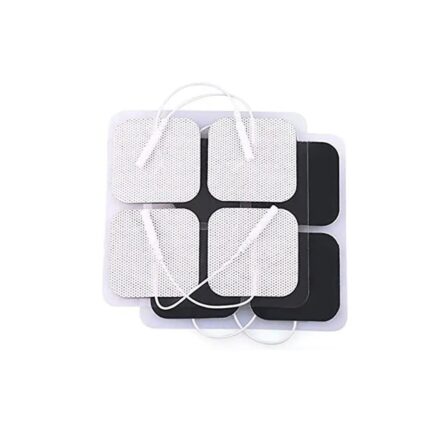 Elétrodos de gel reutilizáveis 5 × 5 cm – saqueta de 4