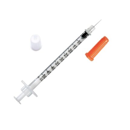 Seringas descartáveis 5 ml – caixa de 100 un.